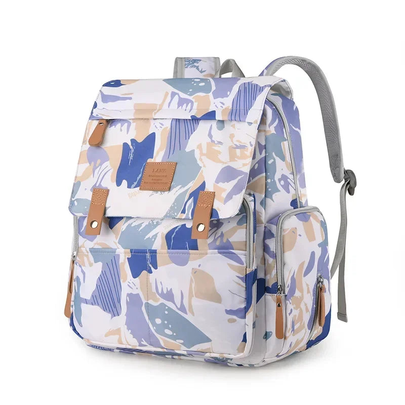 Mama Tasche Nylon gedruckt Mode multifunktion ale Mutter und Baby Taschen gehen Baby Reisen große Kapazität Mutter Tasche Wickelt aschen bebe