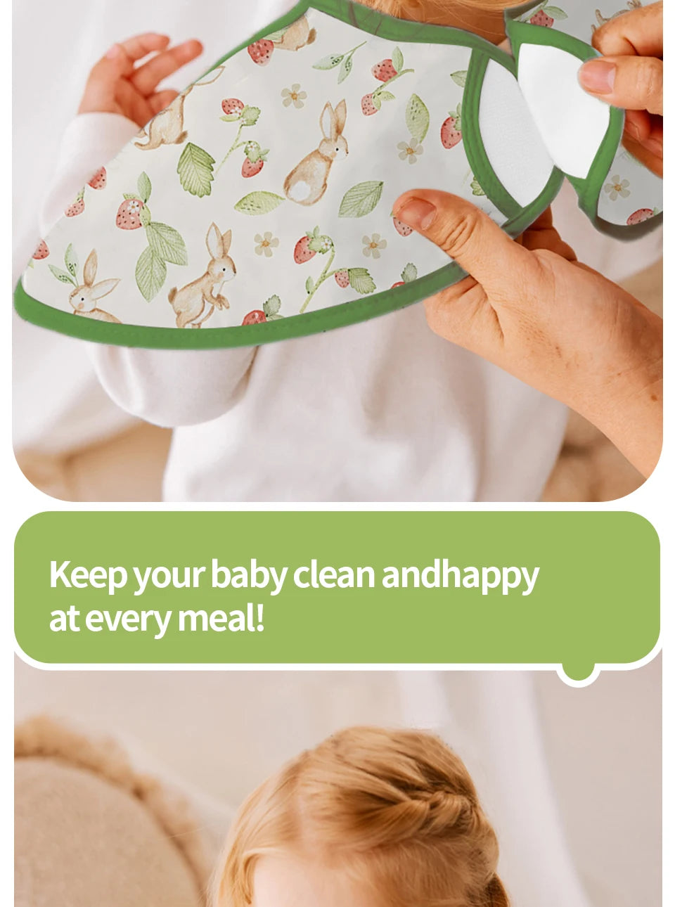 Kangobaby # Mein weiches Leben #   Neue wasserdichte Baby ärmellose Lätzchen Mode Ganzkörperabdeckung