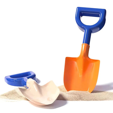 1/2PCS Kinder Strand Schaufel oder mit Klapp Eimer Kind Sand Spitzen Spielzeug Spielen Im Freien Wasser/Schnee spiel Sommer Winter Geschenk