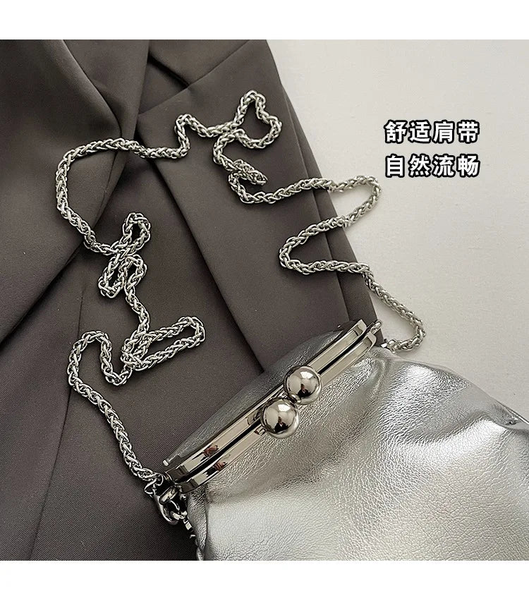 Trendy Koreanische Mode Mini Quadratische Tasche Vintage Streetwear Elegante Umhängetaschen Casual Y2k Ästhetische Schulter Handtaschen für Frauen