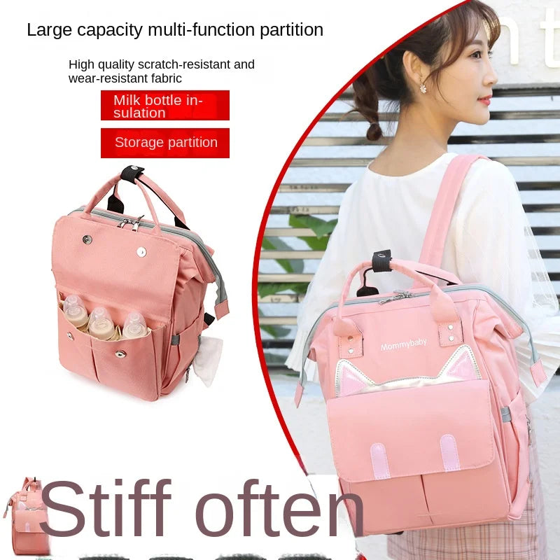 Mama Mutter und Baby Rucksack Ausflug Studenten tasche neue Mode tragbare Schulter große Kapazität multifunktion ale Schulter