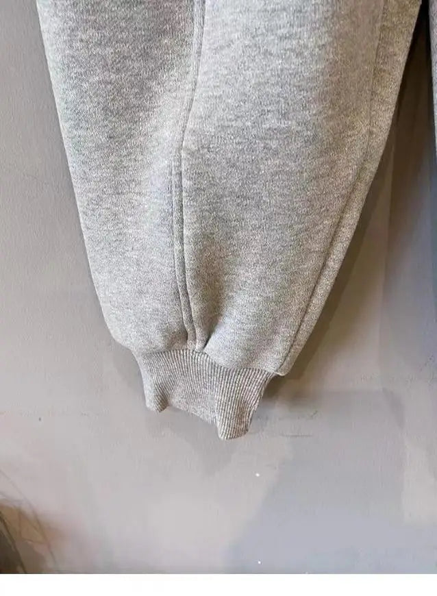 4-12Y Frühling Herbst Kinder Einfarbig Lose Sweatpant Teen Jungen Knöchel Länge Hose Winter Jogger Junge Elastische Taille Sport hosen