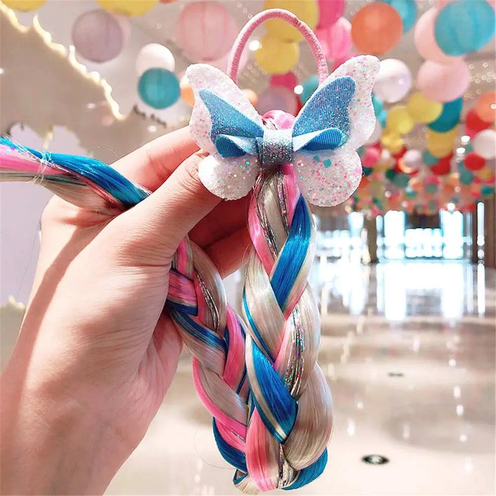 Rainbow Hair Bow Ties