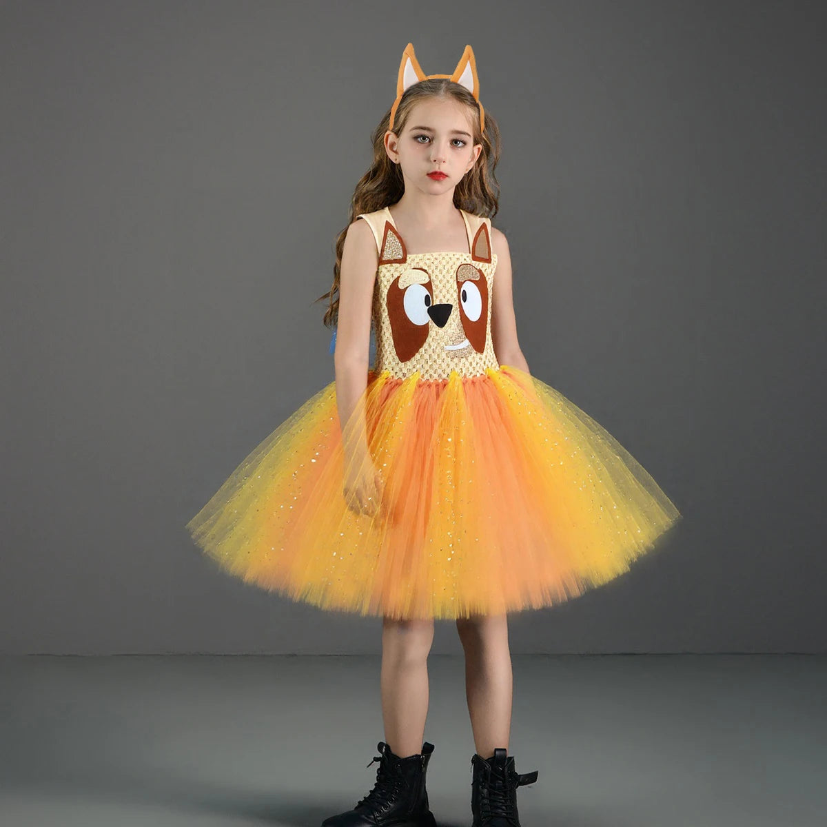 Bluey & Bingo Halloween Costume Dress