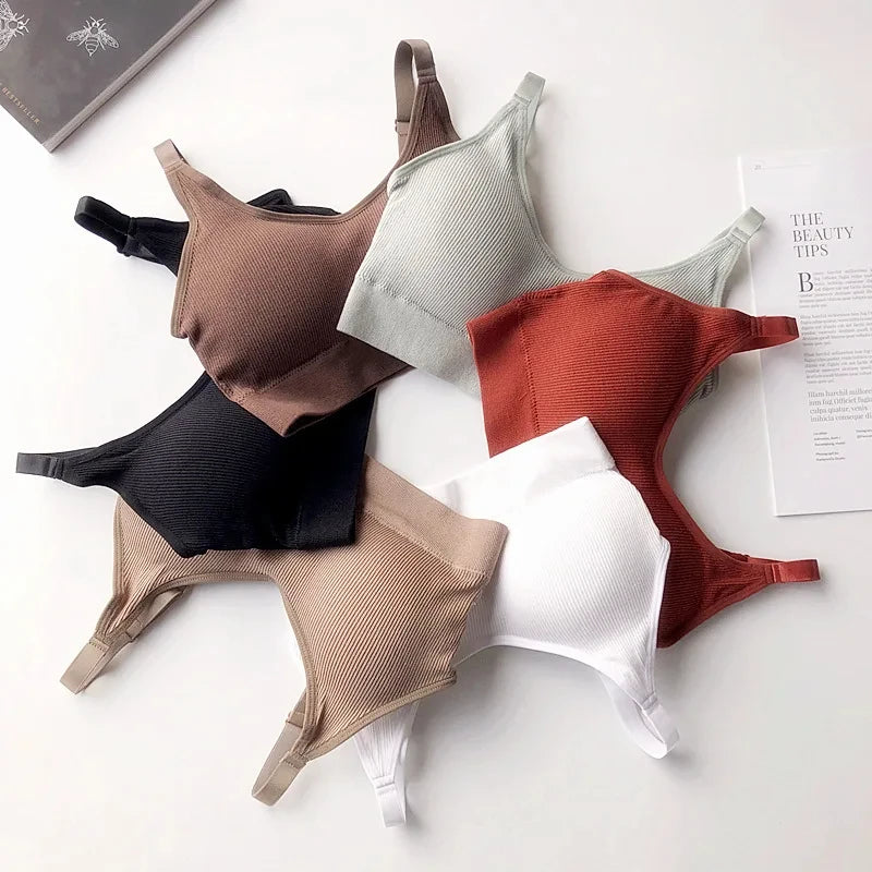 Sexy Unterwäsche Frauen Sammeln Kein Stahl Ring Dessous Bh Rohr Top Eingewickelt Brust Schönheit Zurück Aktivale Baumwolle Dünne Abschnitt Rohr Top