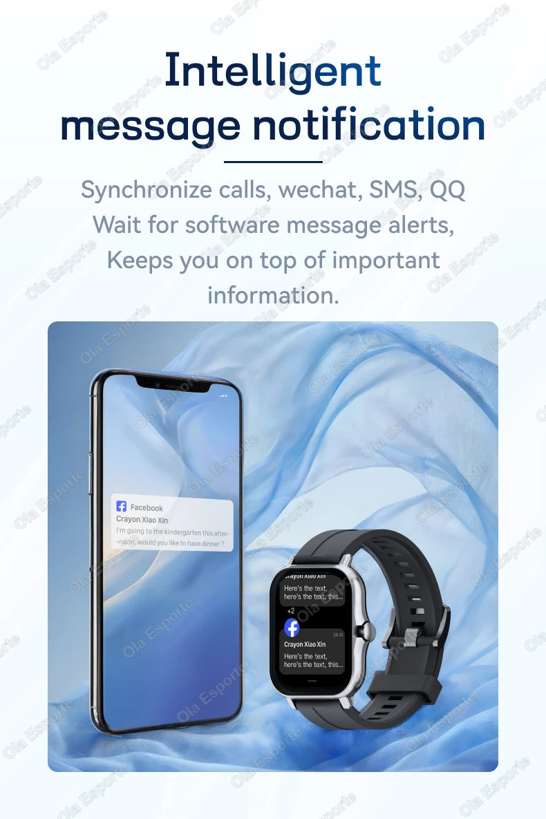 2026 Neue Multifunktionale Smartwatch für Männer & Frauen Bluetooth-Verbundenes Telefon Musik Fitness Sport Armband Schlafüberwachung Uhr HW12