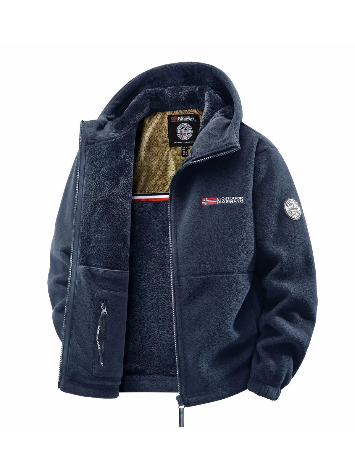 Herren-Herbst- und Winter-Outdoor-Kapuzenjacke, geeignet für den täglichen Gebrauch zu Hause, für Reisen, Partys, Pendeln, Outdoor-Mode vielseitig, verbessert das Temperament, Streetwear, Reisekleidung.
