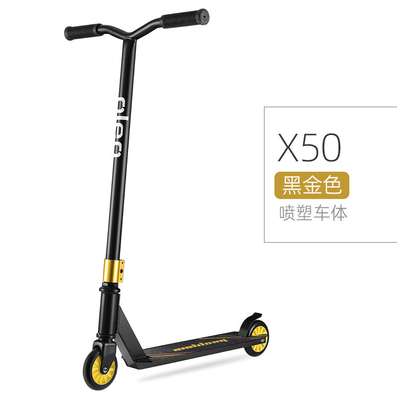 Roller, Roller, 6–12 Jahre alt, Teenager, zweirädrige Straßenbürste, ausgefallenes Rennrad, Pedal, Eingangsbereich, Stunt-Roller