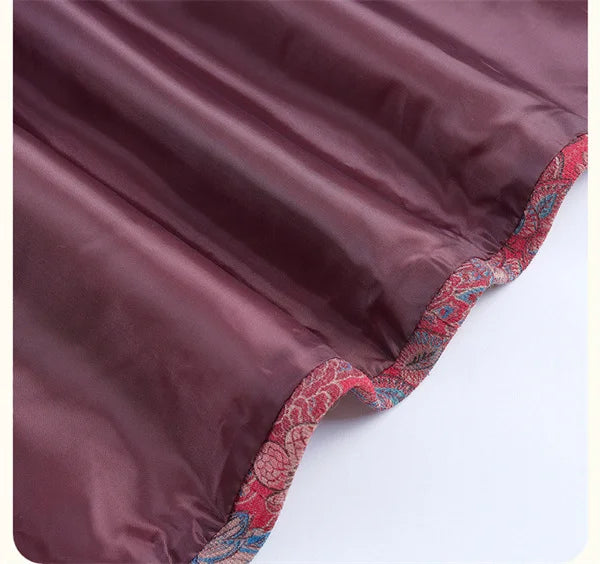 Frauen Winter mäntel neu bedruckte Vintage Oma Woll jacke Frühling Herbst draußen tragen Woll mantel mittleren Alters Mutter Kleidung