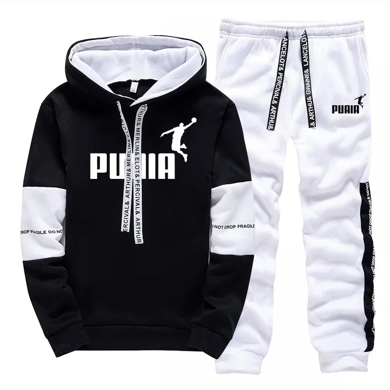 Bestseller Herren Trainingsanzug Bedruckte Freizeit-Sweatshirts Sportbekleidung Einzelstück Hoodie Hose Outdoor Fitness Sport Jogging Herrenbekleidung