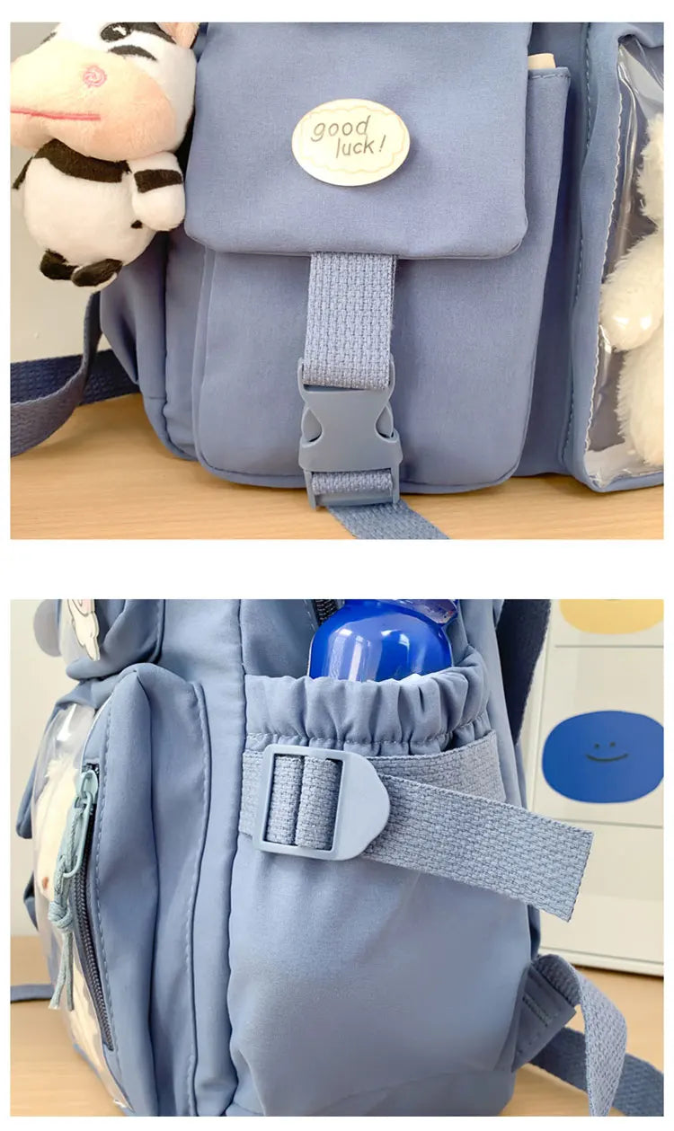 Cute Nylon Student Backpack