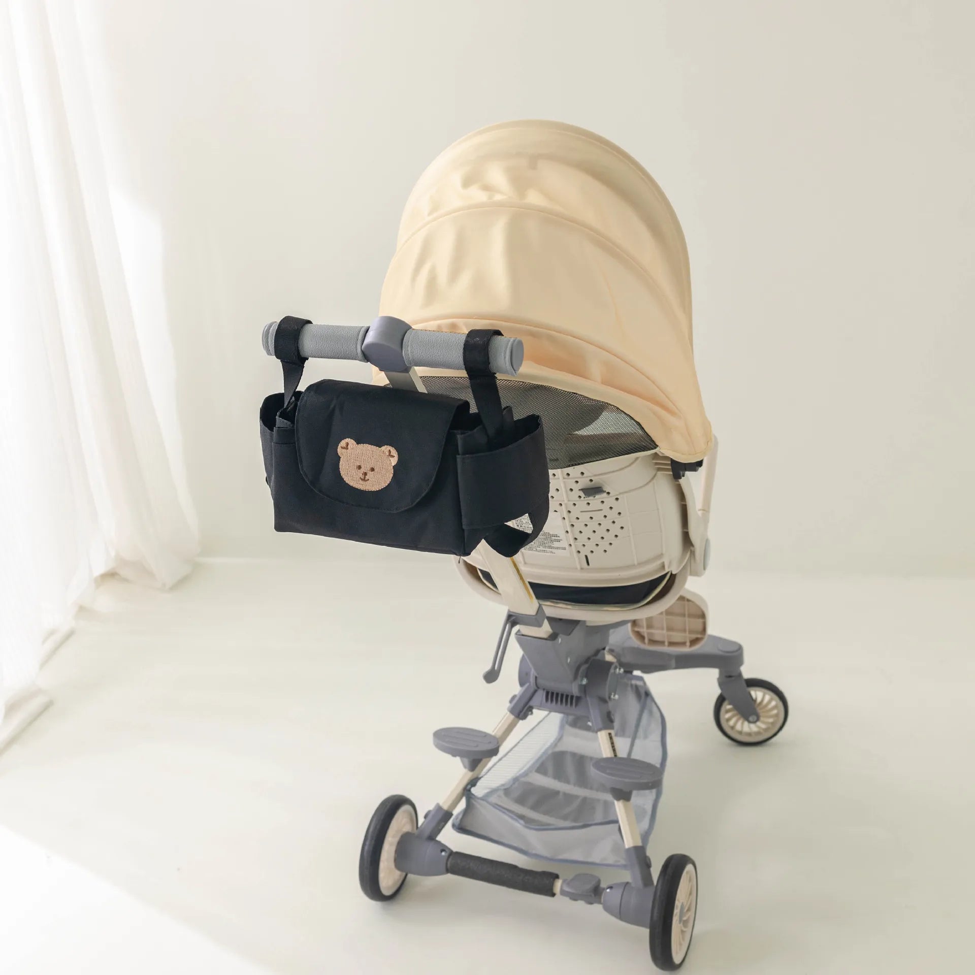 Baby Kinderwagen Tasche Kinderwagen Organizer Baby Zubehör Tasse Halter Neugeborenen Trolley Tragbare Reise Auto Taschen für Wagen Universal