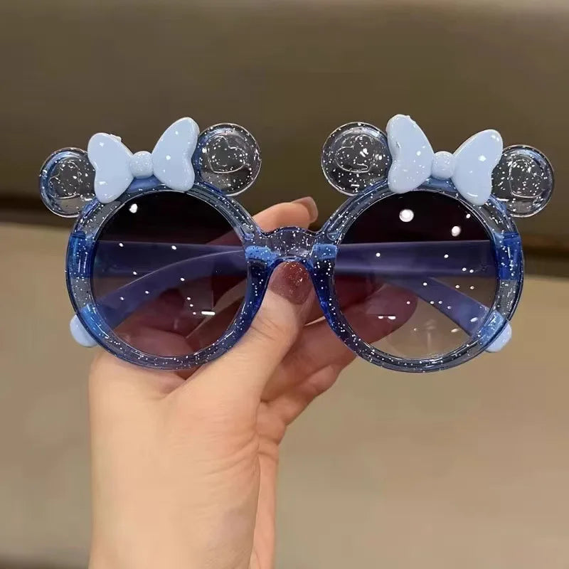 Cute Crystal Bow Kids Sunglasses
