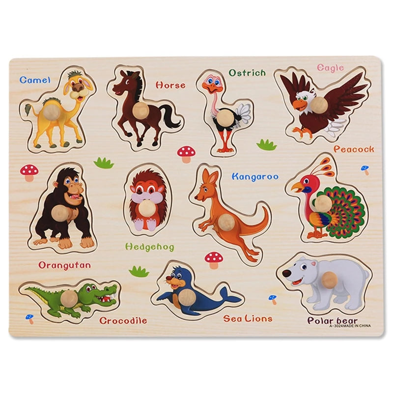 Montessori Wooden Puzzle Toy