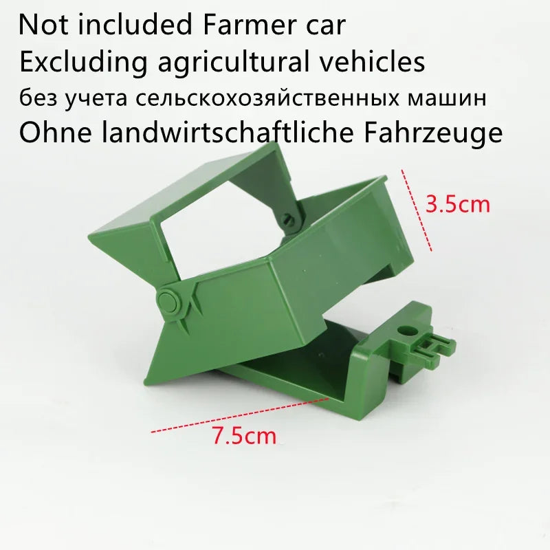 Fernbedienung Traktor RC Bauernhof Lkw Auto Anhänger 2,4G Landwirtschaft Simulator Lkw Miniatur Bauernhof Fahrzeug Spielzeug Modell Kinder Junge