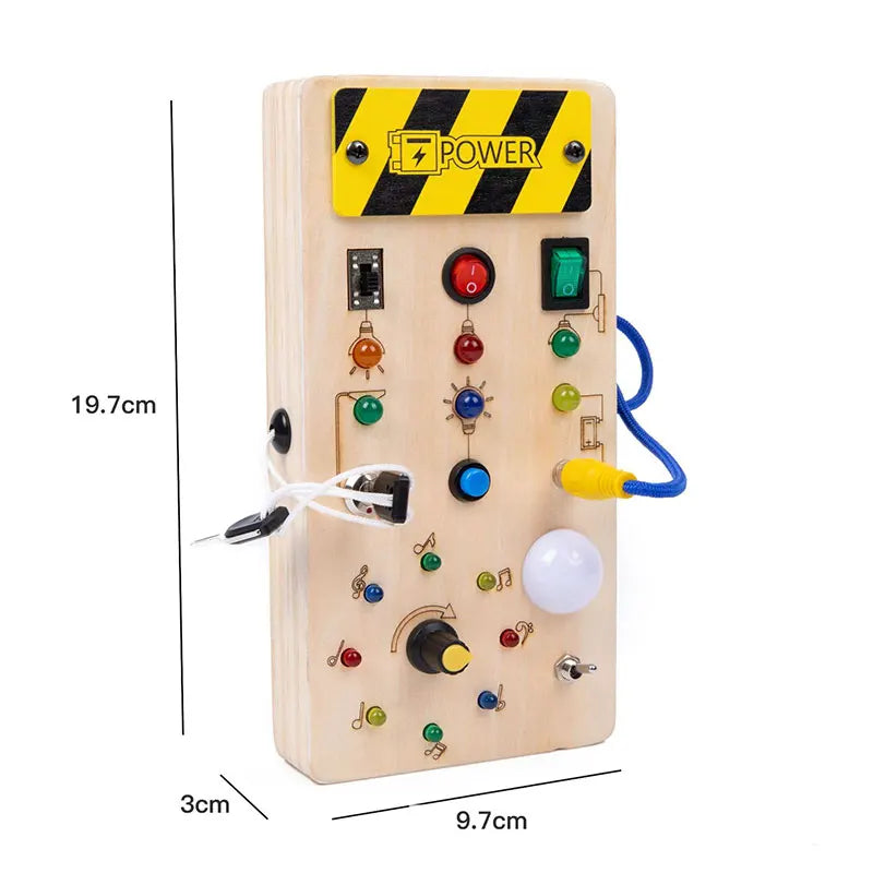 Montessori LED Busy Board