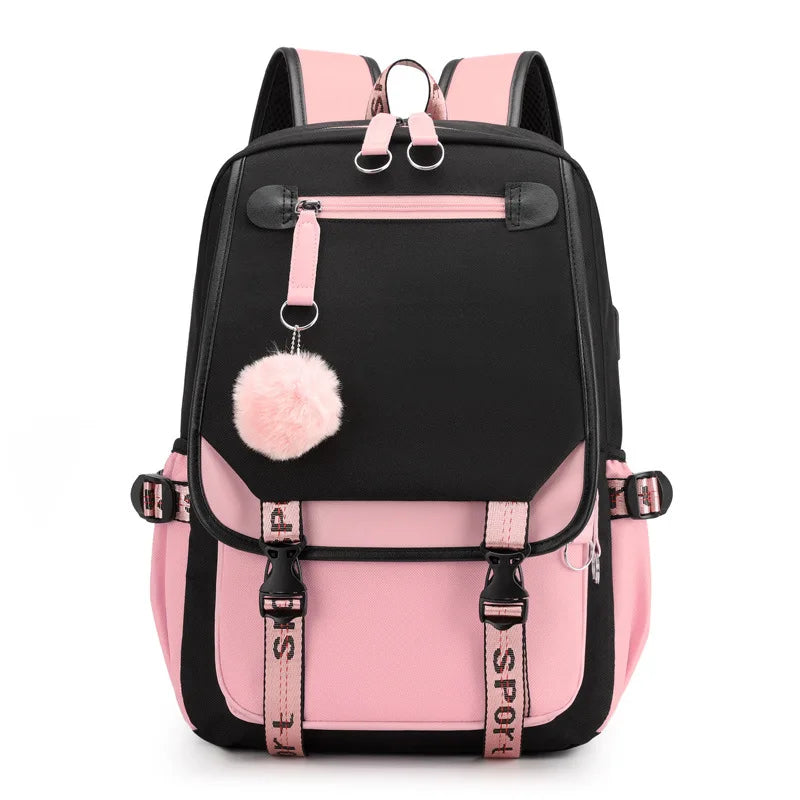 Teens Korean Style School Backpack