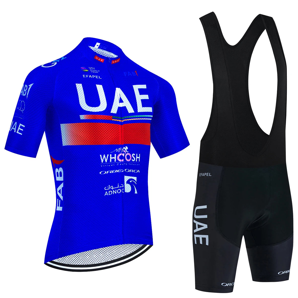 UAE Radtrikot-Set 2026 Herren-Team Kurzarm-Fahrradbekleidung MTB-Fahrraduniform Maillot Ropa Ciclismo Sommer-Fahrradbekleidung