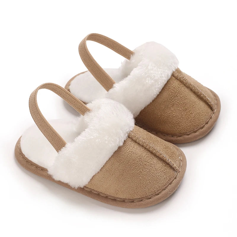 Beliebte Wanderschuhe für Herbst und Winter, Babyschuhe, 0–1 Jahre alt, warme Schuhe, Baumwollschuhe, lässige Babyschuhe mit weicher Sohle und Plüsch