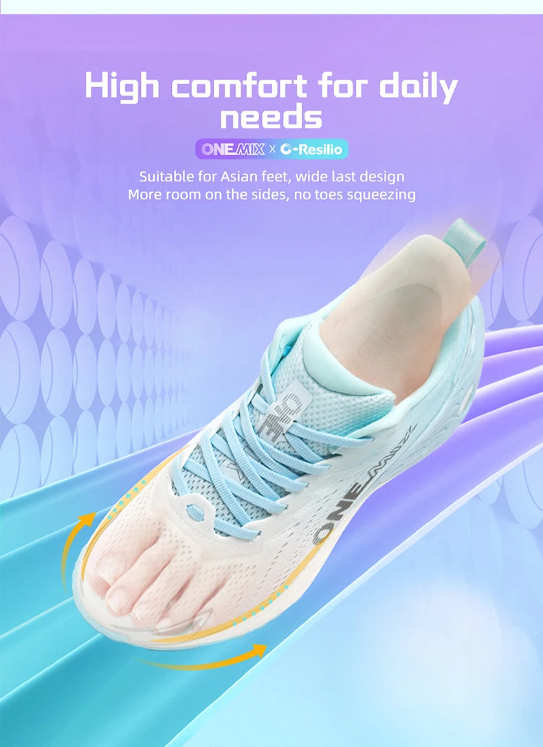 ONEMIX Casual Laufschuhe Atmungsaktive Sommer Jogging Schuhe Männer Leichte Frauen Gym Schuhe Outdoor Männlichen Kissen Sport Schuhe
