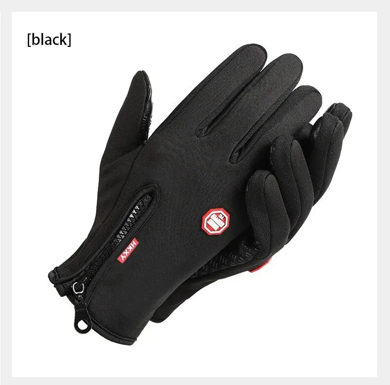 Outdoor-Fahrrad handschuhe, Fahrräder für Wärme und Anti-Rutsch im Herbst und Winter