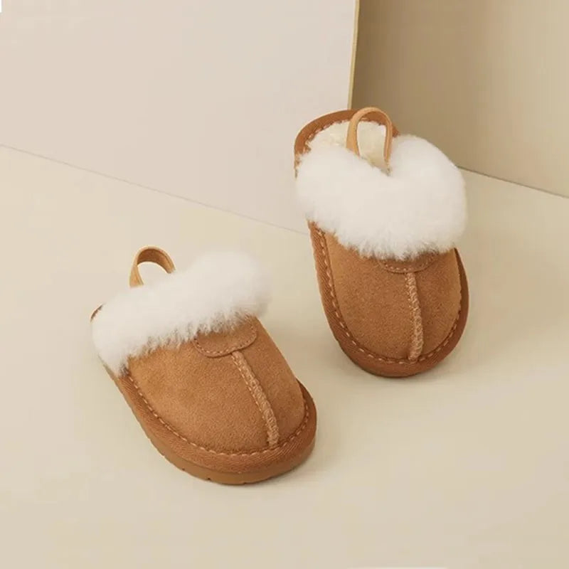 Beliebte Wanderschuhe für Herbst und Winter, Babyschuhe, 0–1 Jahre alt, warme Schuhe, Baumwollschuhe, lässige Babyschuhe mit weicher Sohle und Plüsch