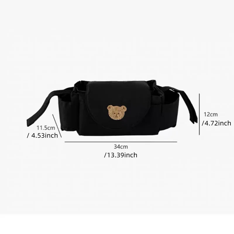 Baby Kinderwagen Tasche Kinderwagen Organizer Baby Zubehör Tasse Halter Neugeborenen Trolley Tragbare Reise Auto Taschen für Wagen Universal
