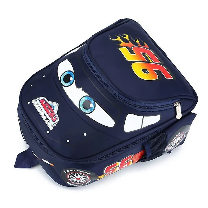 Kids Cartoon Car Backpack