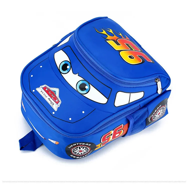 Kids Cartoon Car Backpack