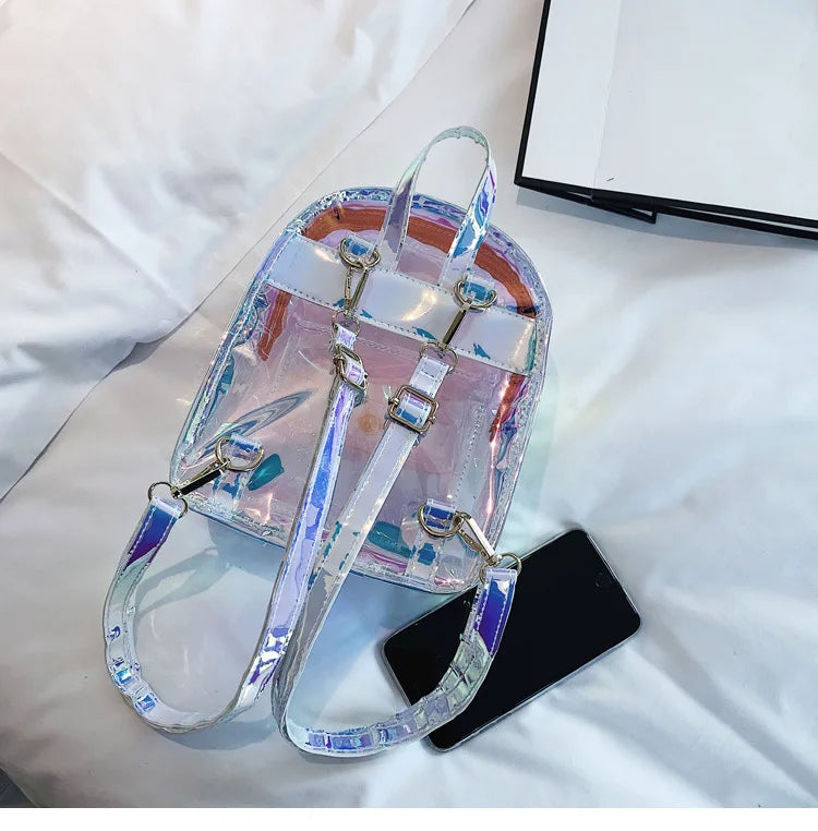 Girls Transparent Ita Backpack