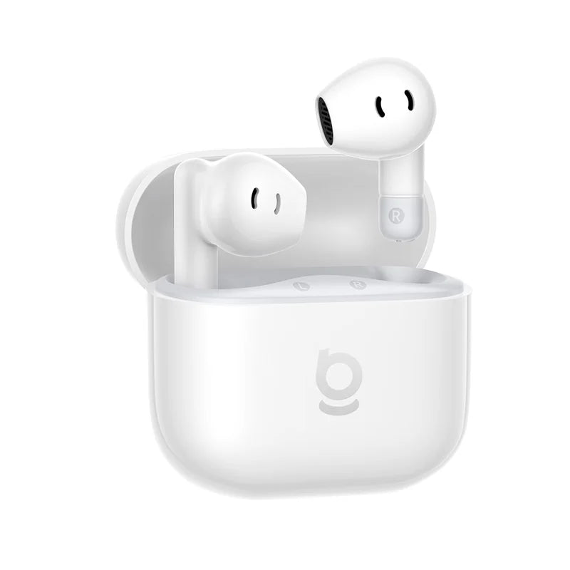 Baseus Bass BS2 Lite True Wireless Earbuds Bluetooth 6.0 Semi-In-Ear-Kopfhörer 2-Mikrofon AI ENC 40H Spielzeit IP55 SuperBass Ohrhörer