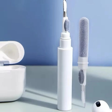 1 x Bluetooth-Kopfhörer-Reinigungsstift – multifunktionales Bürstenwerkzeug für Ohrhörer, Kopfhörer und Lautsprecher, Netzreiniger
