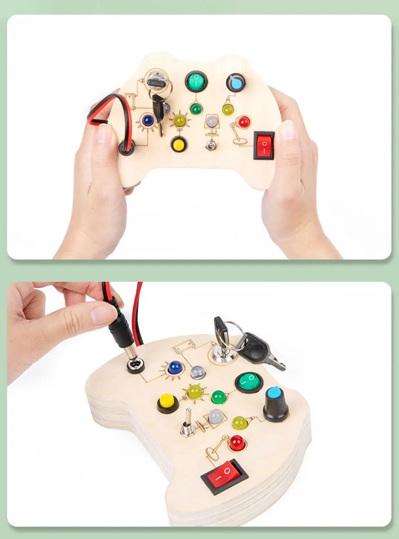 Montessori LED Busy Board