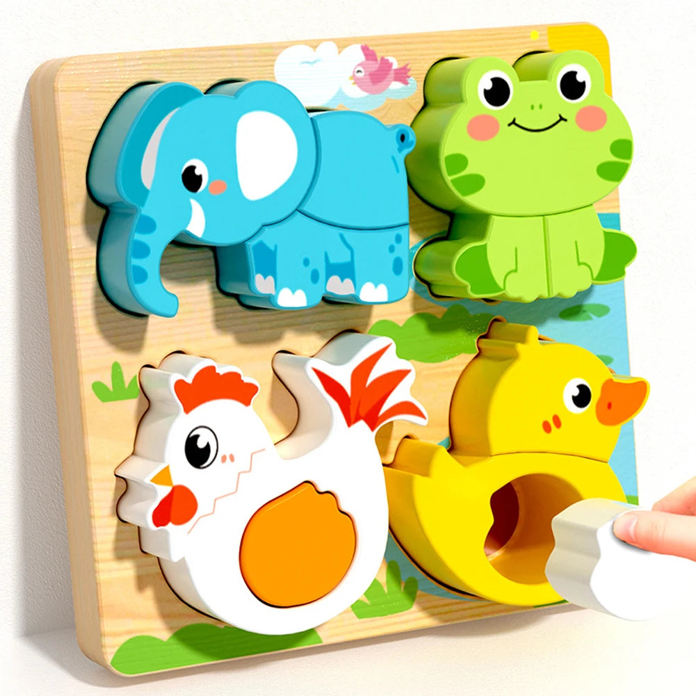 Montessori Wooden Puzzle Toy