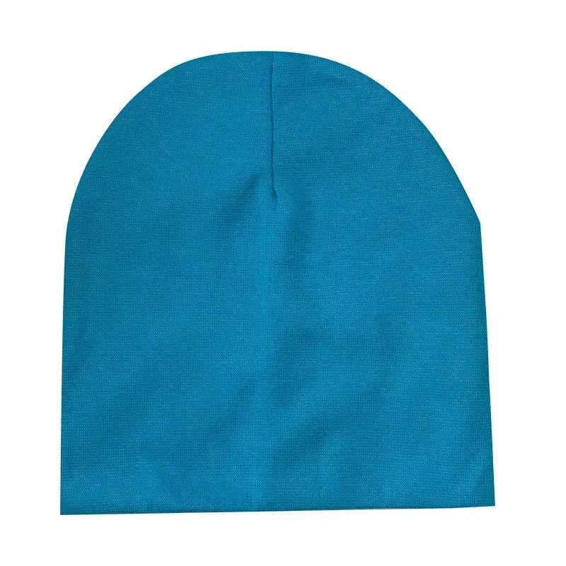 6M-3Y Baby Strickmütze und Schal Set Einfarbig Baumwolle Hip-Hop Beanie Warme Kleinkind-Mütze für Jungen Mädchen Frühling Herbst Winter