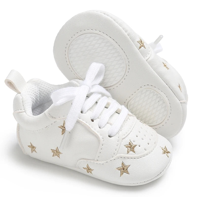 Casual Baby Schuhe Infant Baby Mädchen Krippe Schuhe Nette Weiche Sohle Prewalker Turnschuhe Fuß Schuhe Kleinkind Erste Wanderer 0-18Month