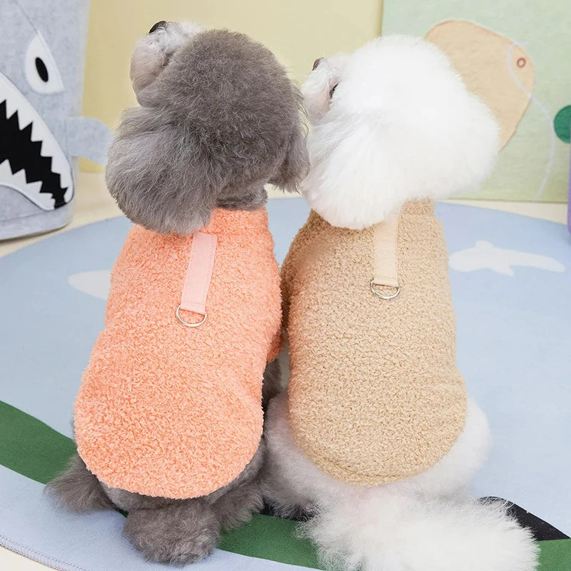 Winter Warmer Hundepullover für kleine Hunde Plüsch Hundekleidung Weicher Welpenmantel Jacke Chihuahua Teddy Welpenkleidung Hundebedarf