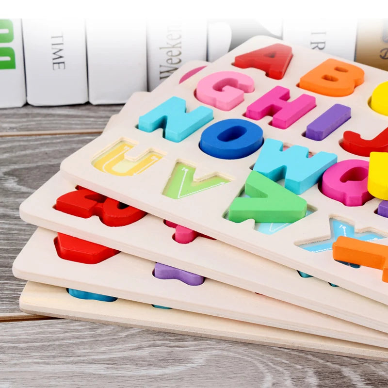 Montessori Wooden Puzzle Toy