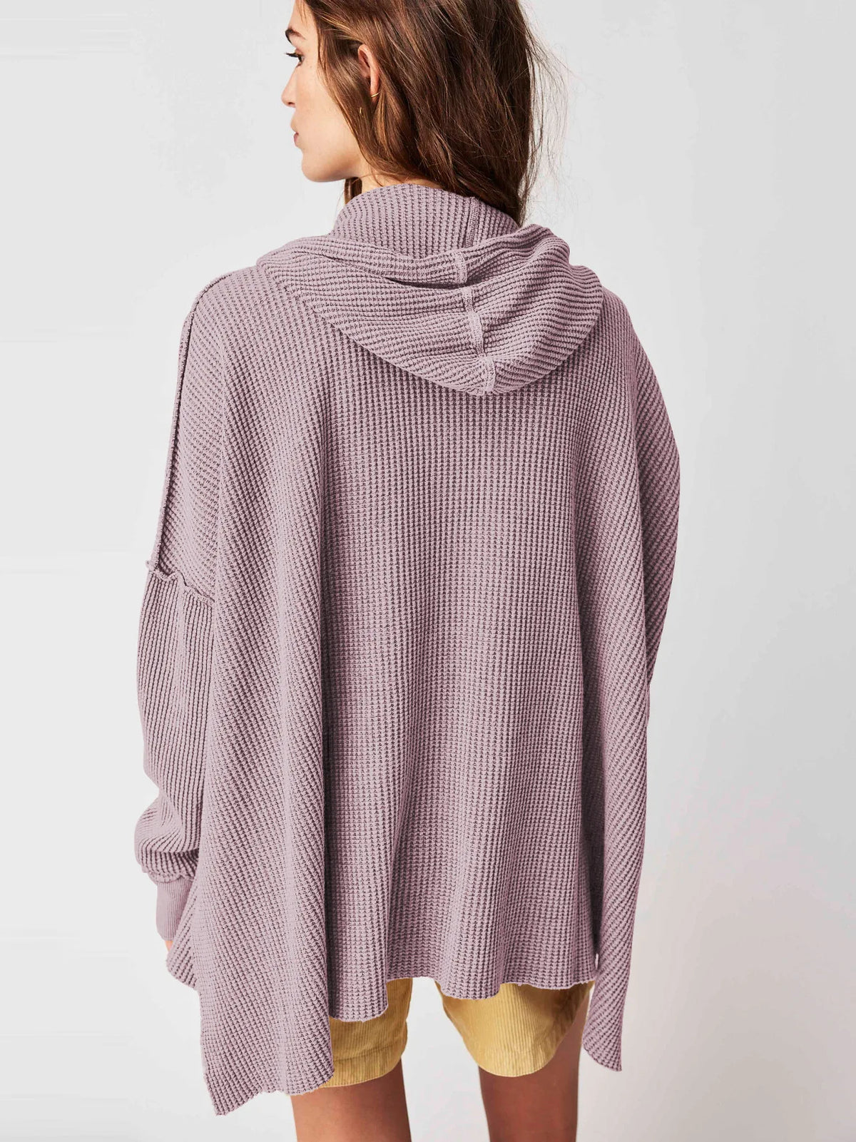 Extra große lose einfarbige Tasche modische vielseitige Pullover Pullover Herbst Mode neue Abbigliamento Donna Pull Hiver Femme