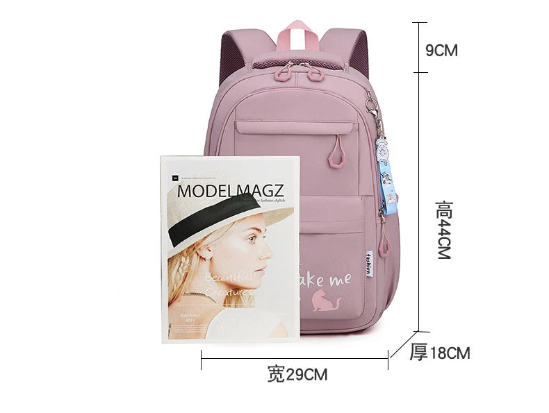 Girls Casual School Backpack