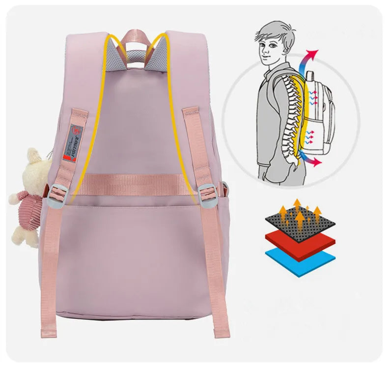Girls Casual School Backpack