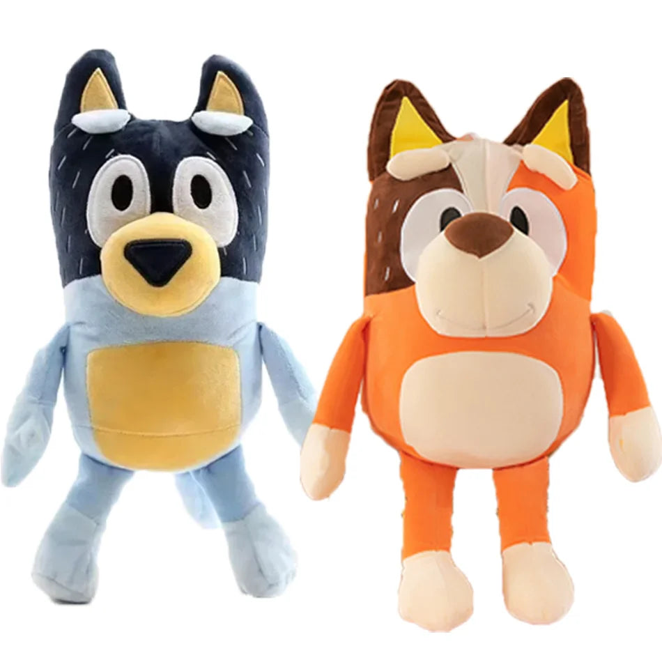 Bestseller Bluey Hund Bingo Familie Plüschtier Cartoon Hund Weiche Stofftiere Puppen