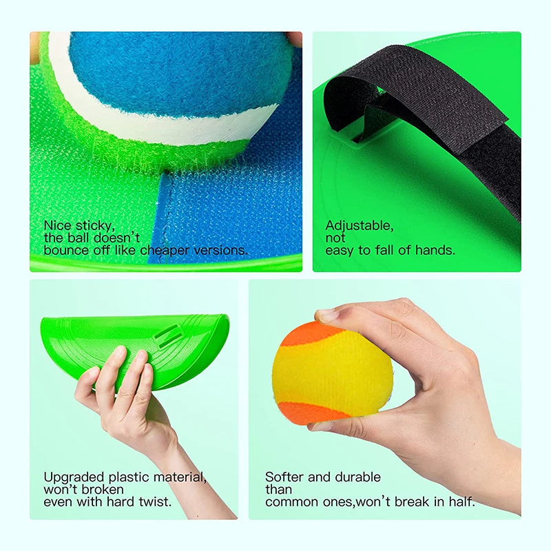 Kinder Sport Spielzeug Werfen & Fangen Ball Klebrige Bälle Sommer Outdoor Strand Spielzeug Multiplayer Spiel eltern-kind-Interaktion Geschenke TMZ