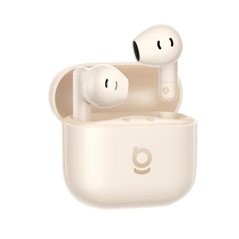 Baseus Bass BS2 Lite True Wireless Earbuds Bluetooth 6.0 Semi-In-Ear-Kopfhörer 2-Mikrofon AI ENC 40H Spielzeit IP55 SuperBass Ohrhörer