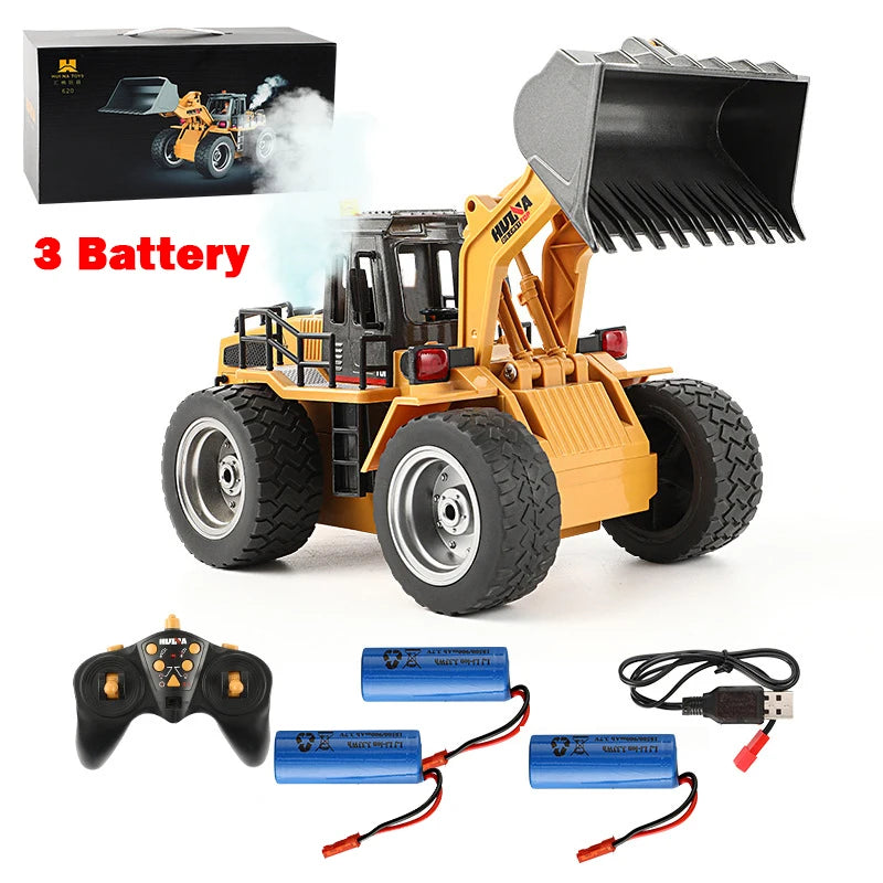 Huina 1520 1:18 RC Traktor Schaufel Spielzeug Rc Gabelstapler Engineering Auto Spielzeug Spielzeug für Kinder Junge Spielzeug Bulldozer Traktor Modell