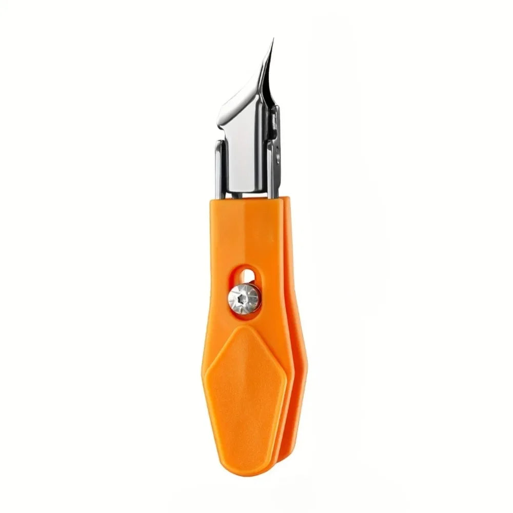 25 °   Nagelknipser mit schräger Kante, breite Öffnung, Edelstahl, professionelle Werkzeuge für eingewachsene Zehennägel, Adlerschnabel, schräge Zehennagelschneider