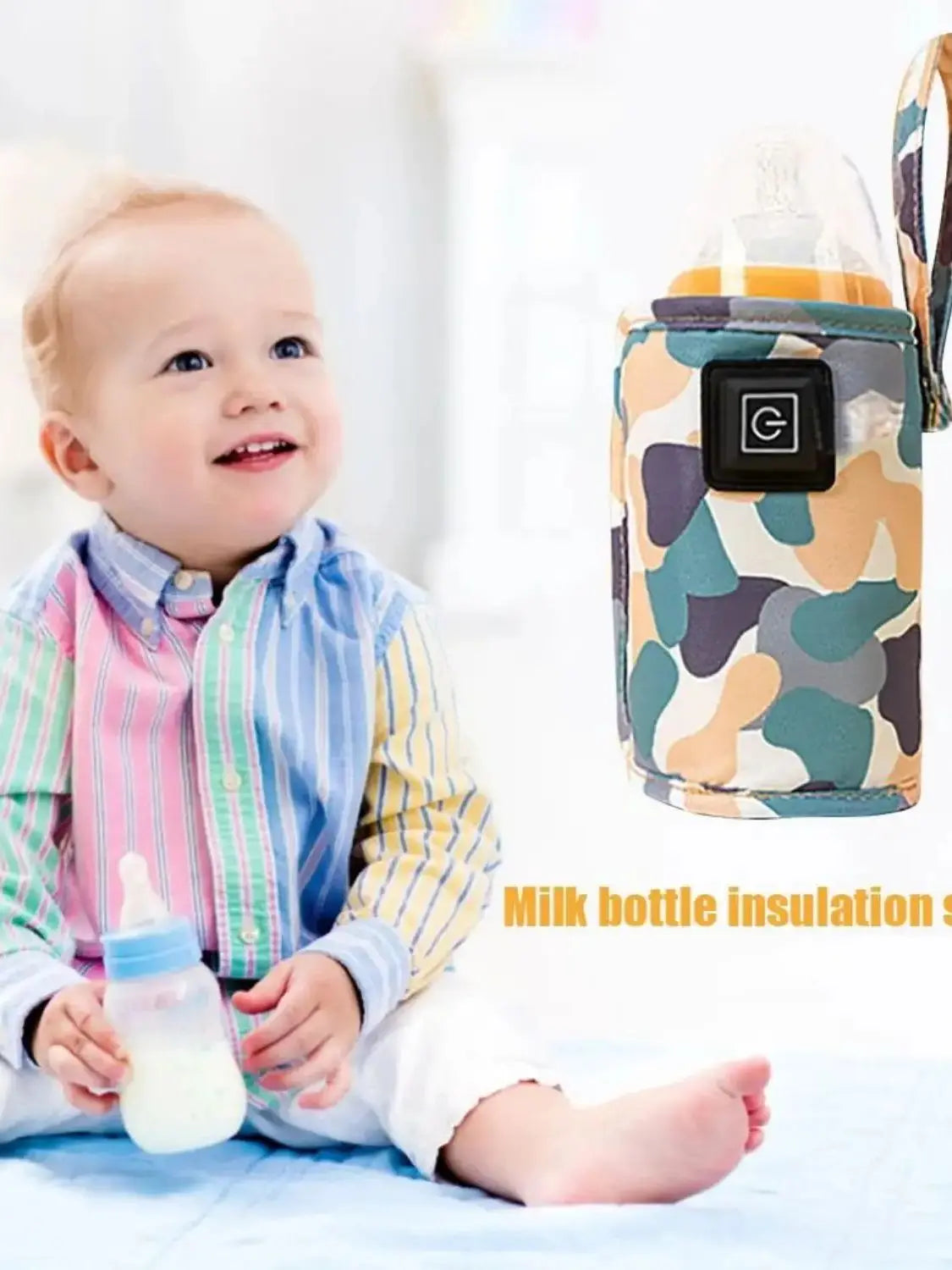 USB Milch Wasser Wärmer Reise Kinderwagen Isolierte Tasche Baby Still Flasche Heizung Sichere Kinder Liefert für Outdoor Winter