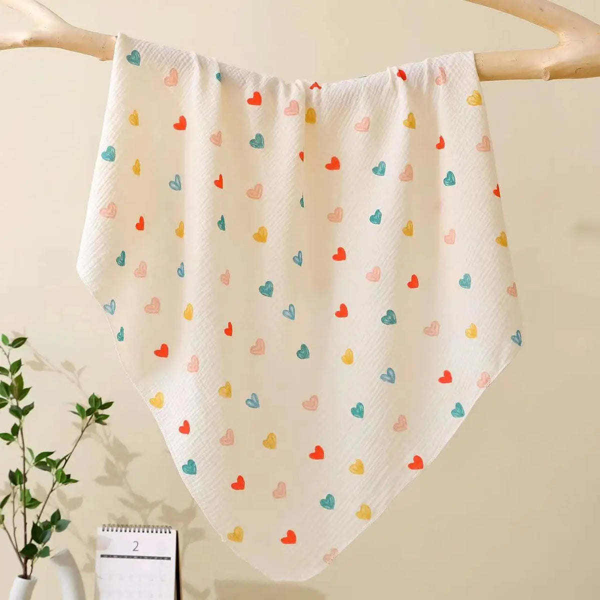 80*80 cm Decke Doppellagige Musselin Baby-Puckdecke Cartoon-Druck Weiche Neugeborenen Baumwolle Pucktuch Kinderwagen
