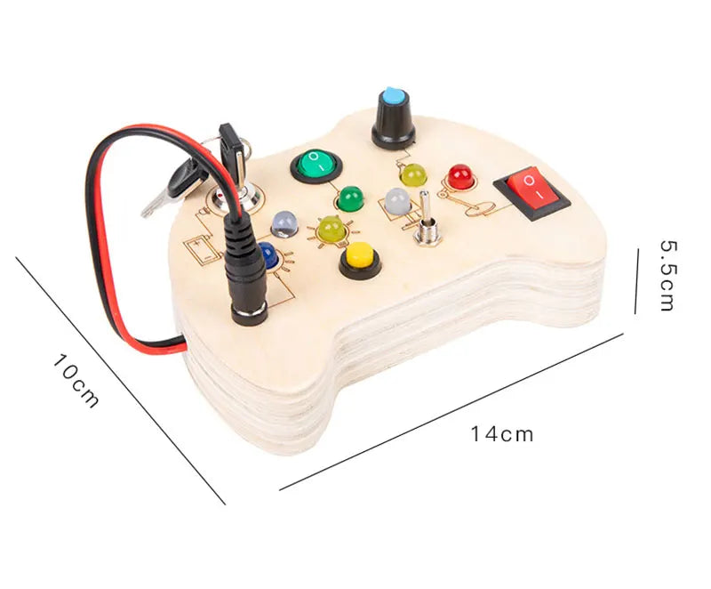 Montessori LED Busy Board