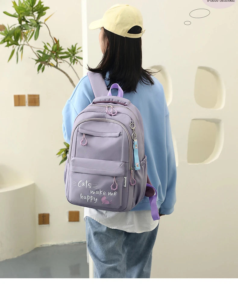 Girls Casual School Backpack